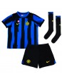 Inter Milan Benjamin Pavard #28 Replika Hemmakläder Barn 2023-24 Kortärmad (+ byxor)